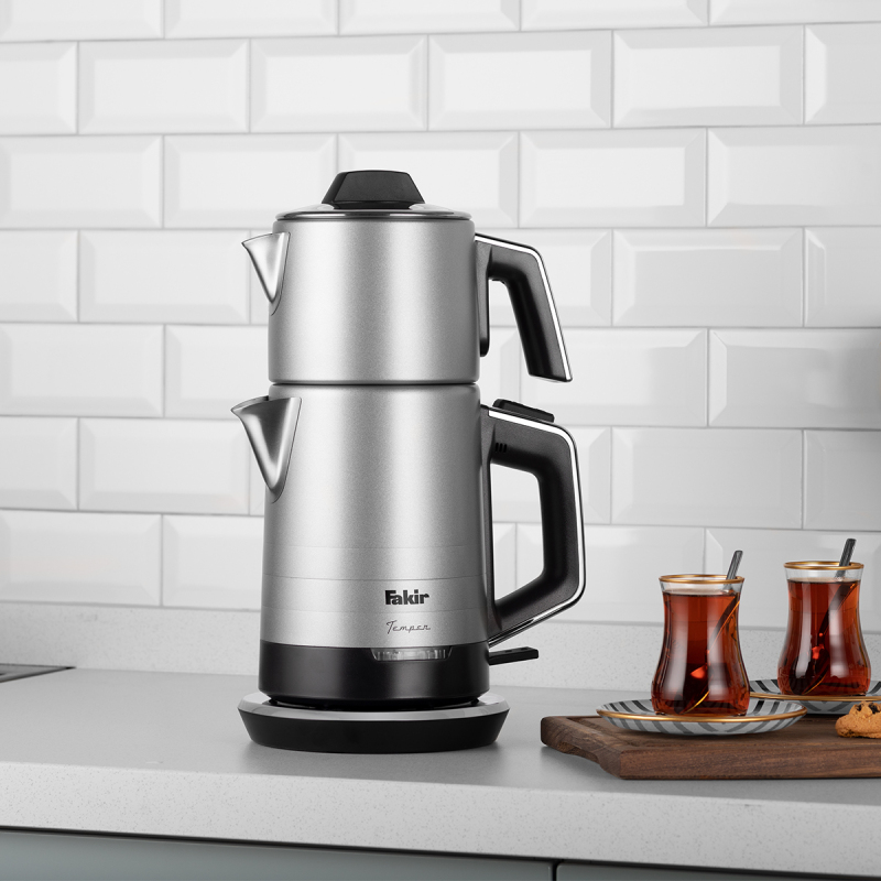 Fakir Crystal Temper Çay Makinesi Silver Stone - 1
