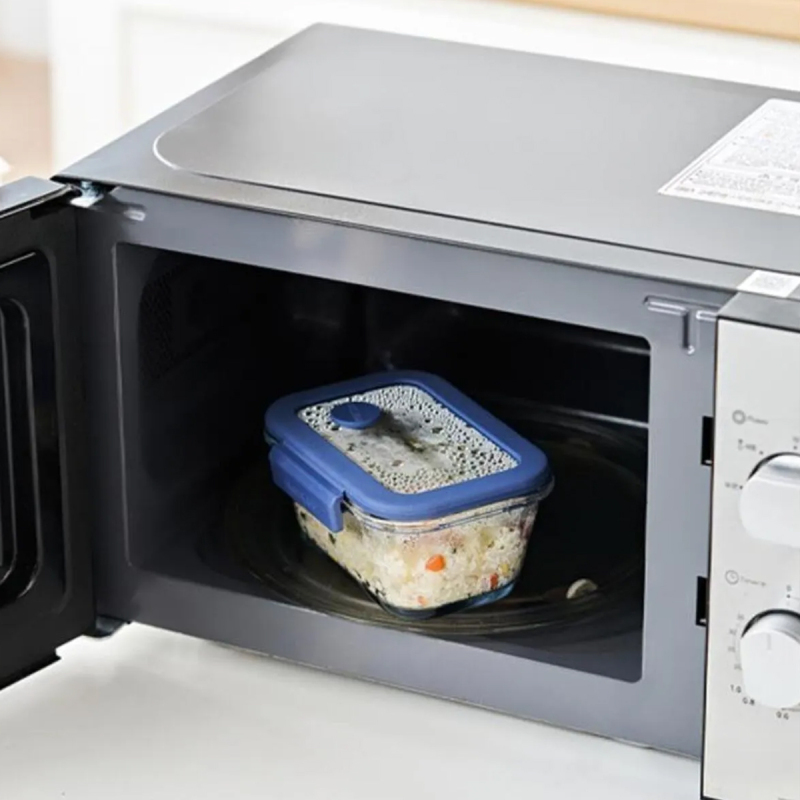 Neoflam Fika Glace Mavi Vakumlu 4 Parça Saklama Kabı 460 ML + 800 ml - 3