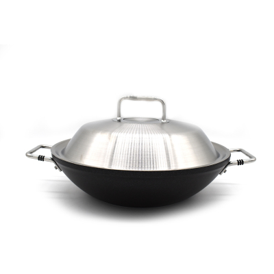 Fissler Adamant Pro Wok Tava 31 Cm Kapaklı - FISSLER