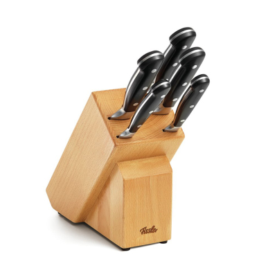 Fissler Alaska 6 Parça Ahşap Bloklu Bıçak Seti - FISSLER