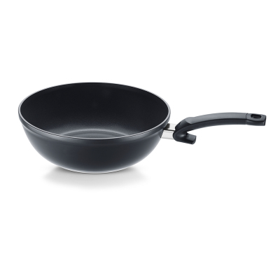 Fissler Ceratal Orbit Black Wok Tava 30 cm - FISSLER
