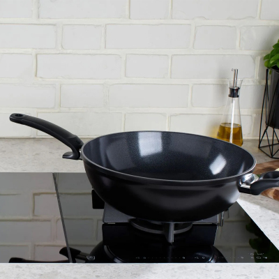 Fissler Ceratal Orbit Black Wok Tava 32 cm - 4