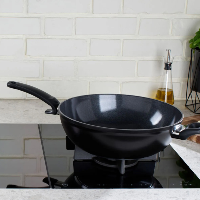 Fissler Ceratal Orbit Black Wok Tava 32 cm - 4
