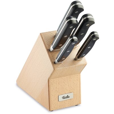 Fissler Classic Line Bloklu 6 Parça Bıçak Seti - FISSLER