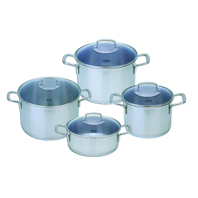 Fissler Florenz 8 Parça Çelik Tencere Seti - FISSLER