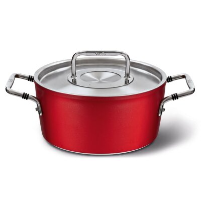 Fissler Luno Red Tencere 24 cm - FISSLER