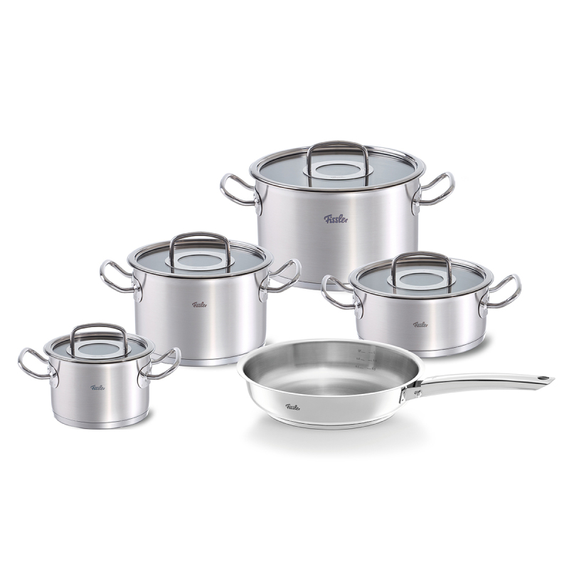 Fissler Original Profi Collection Cam Kapak 9 Parça Tencere Seti - 1