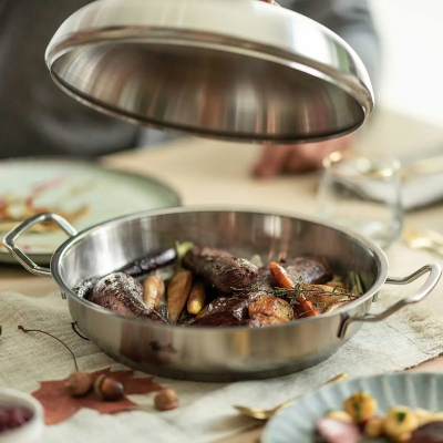 Fissler Original Profi Collection Çift Kulplu Servis Tavası 28 cm - 2