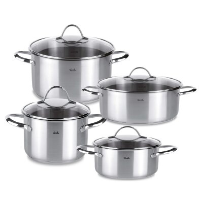 Fissler 8 Parça Paris Çelik Tencere Seti - FISSLER