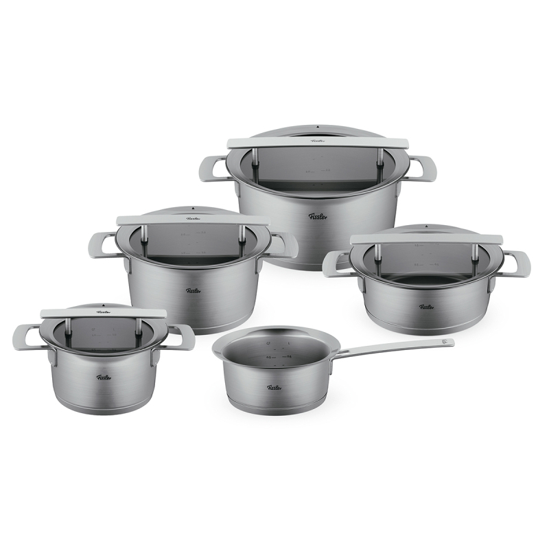 Fissler Phi Collection Cam Kapak 9 Parça Tencere Seti - 1