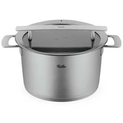 Fissler Phi Collection Cam Kapak Derin Tencere 24 cm - FISSLER