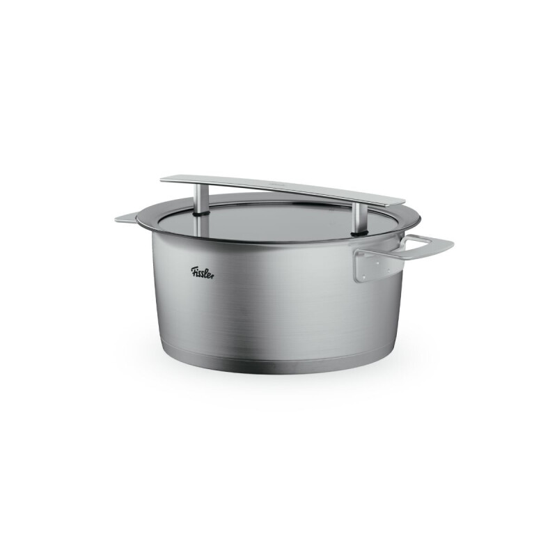 Fissler Phi Collection Cam Kapak Kısa Tencere 24 cm - 2