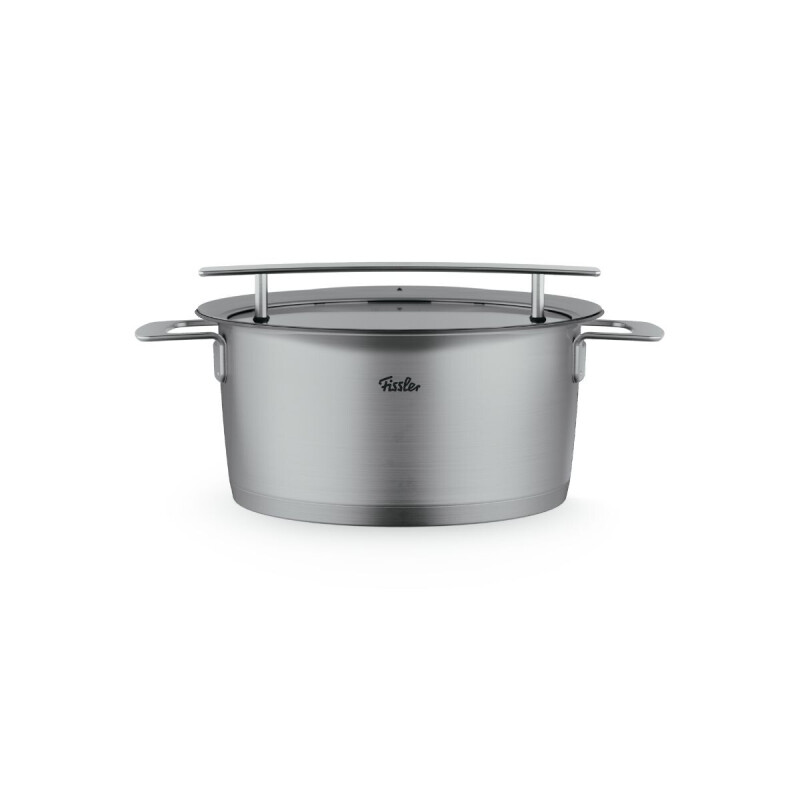 Fissler Phi Collection Cam Kapak Kısa Tencere 24 cm - 3