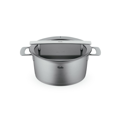 Fissler Phi Collection Cam Kapak Kısa Tencere 24 cm - FISSLER