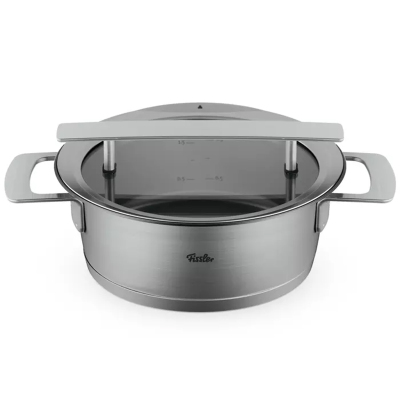 Fissler Phi Collection Cam Kapak Sığ Tencere 20 cm - FISSLER