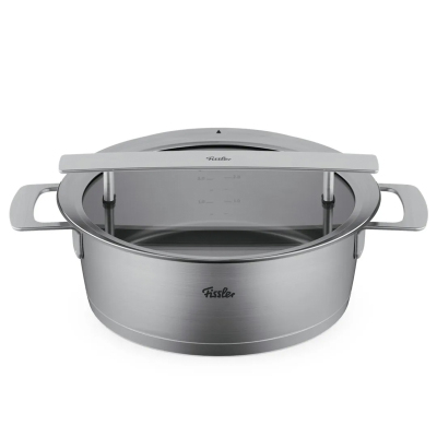 Fissler Phi Collection Cam Kapak Sığ Tencere 24 cm - FISSLER