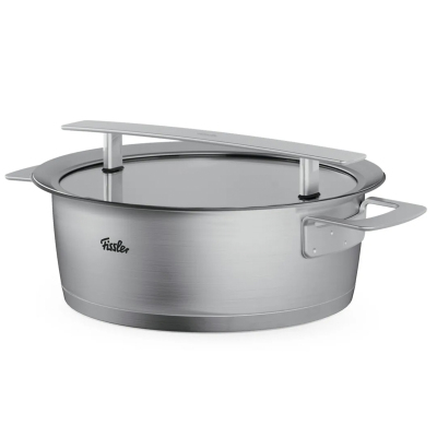 Fissler Phi Collection Cam Kapak Sığ Tencere 24 cm - 2