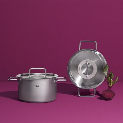 Fissler Pure Collection 8 Parça Metal Kapak Çelik Tencere Seti - 2