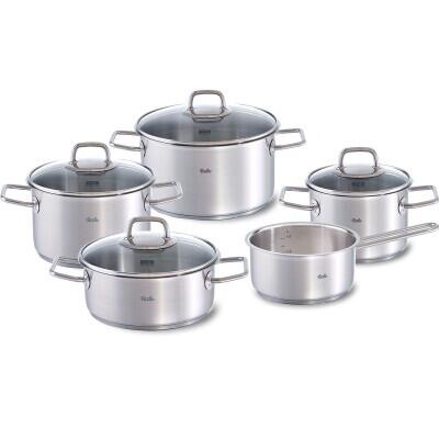 Fissler Viseo 9 Parça Çelik Tencere Seti - 1