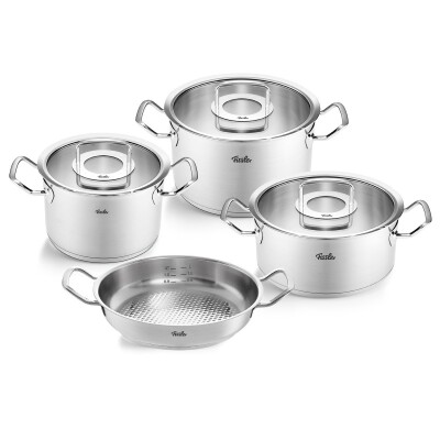 Fissler Vitaquick Edition 4,5 Litre Düdüklü Tencere + Original Profi Collection Tencere ve Tava Seti - 5