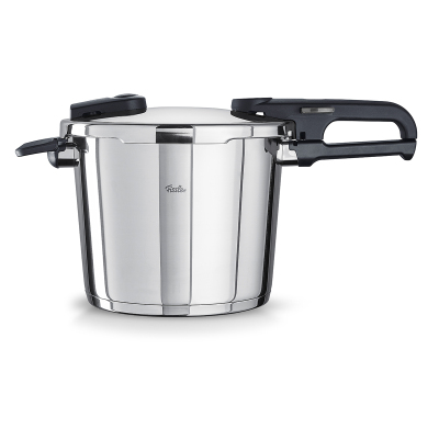 Fissler Vitaquick Edition 6 Litre Düdüklü Tencere + Kırmızı Cenit Tava Set - 4