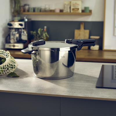 Fissler Vitaquick Elemental Düdüklü Tencere 8 Litre - FISSLER