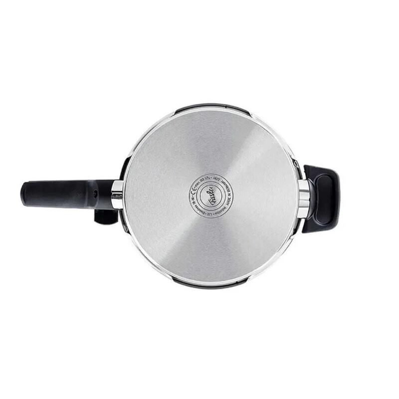 Fissler Vitaquick Premium 4,5 Litre Düdüklü Tencere + Kırmızı Cenit Tava Set - 4