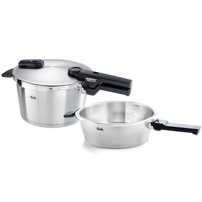Fissler Vitaquick Premium 4,5+2,5 Litre Düdüklü Tencere - FISSLER