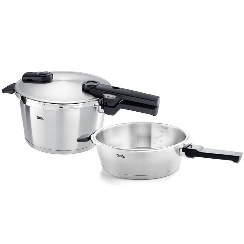 Fissler Vitaquick Premium 4,5+2,5 Litre Düdüklü Tencere - 1