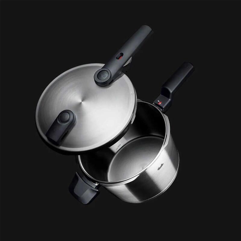 Fissler Vitaquick Premium 6 Litre Düdüklü Tencere + Buharda Pişirme Aparatı - 4