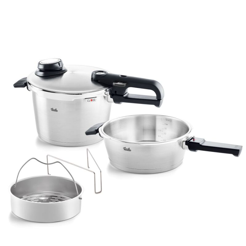 Fissler Vitavit Premium Mat Düdüklü Tencere 4,5+2,5 Litre - 1