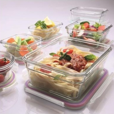 Glasslock Kare Cam Saklama Kabı 900 ml - 2