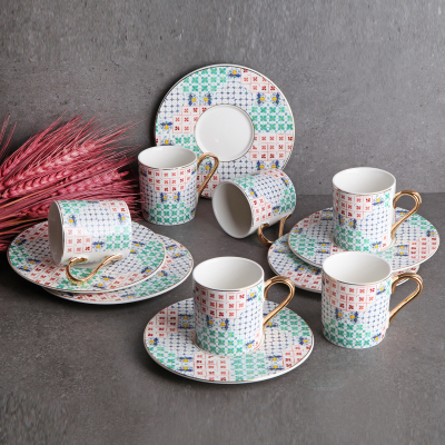 Gönül Collection Kahve Fincanı 6 Parça - GÖNÜL COLLECTİON