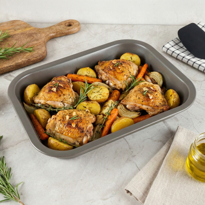 Guardini Fırın Tepsisi Gri 20x25 cm - GUARDINI