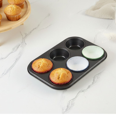 Guardini Gardenia Muffin 6'lı Kek Kalıbı 27X18,5 - GUARDINI