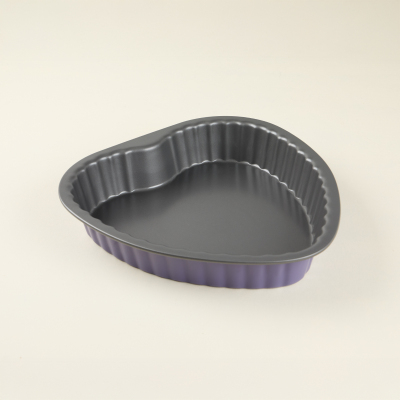 Guardini Kalp Kek Kalıbı Mor 25Cm - 3