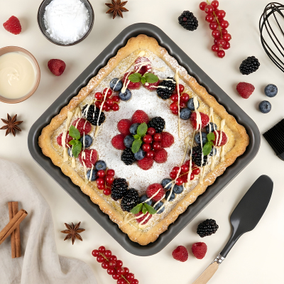 Guardini Kare Fırın Tepsisi Mor 24x24 cm - GUARDINI