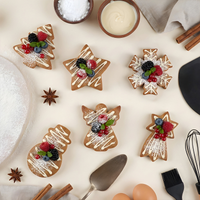 Guardini Metal Kurabiye Kalıbı 6'lı - GUARDINI