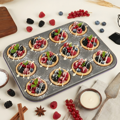 Guardini Muffin Kalıbı Mor 12’li - GUARDINI