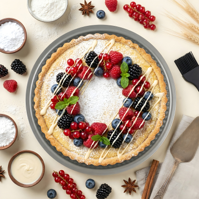 Guardini Tart Kalıbı Mor 28 cm - GUARDINI