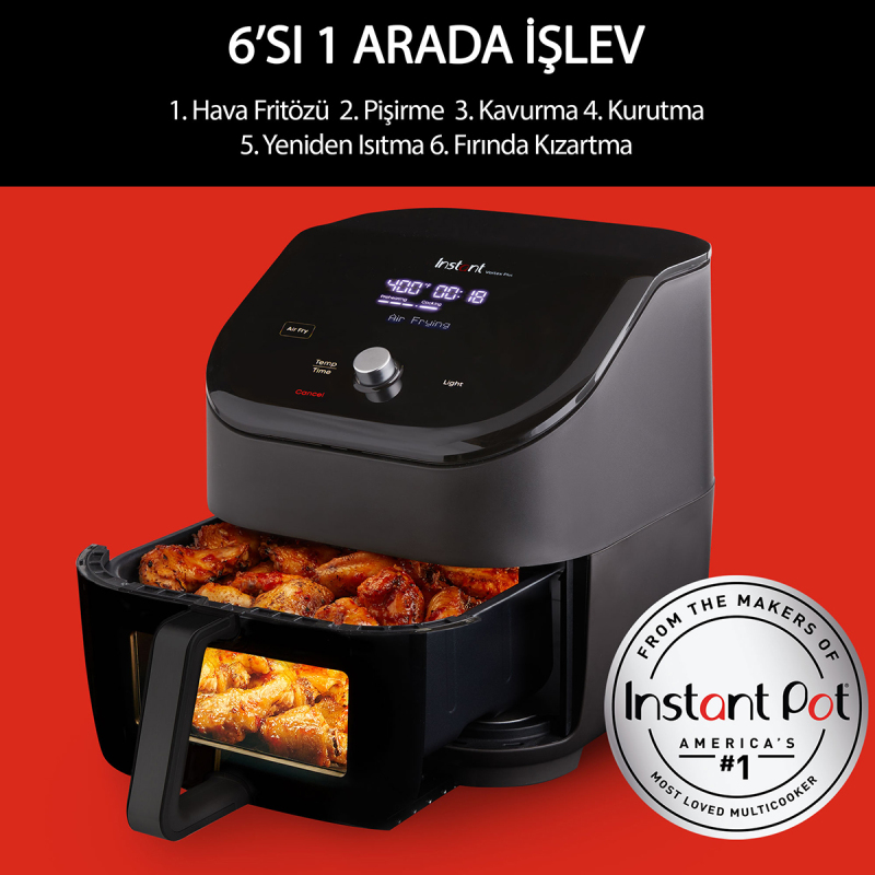Instant Brands Vortex Plus Air Fryer 5.7 Litre | Gallery Crystal