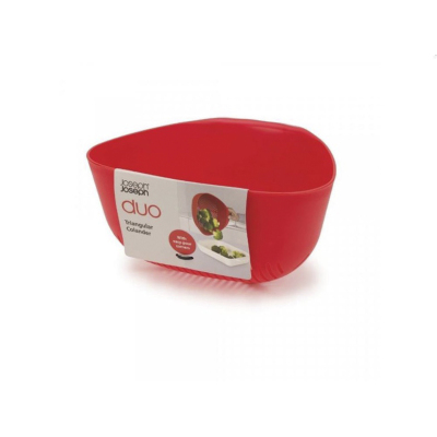Joseph Joseph Duo Üçgen Süzgeç Kırmızı - 3