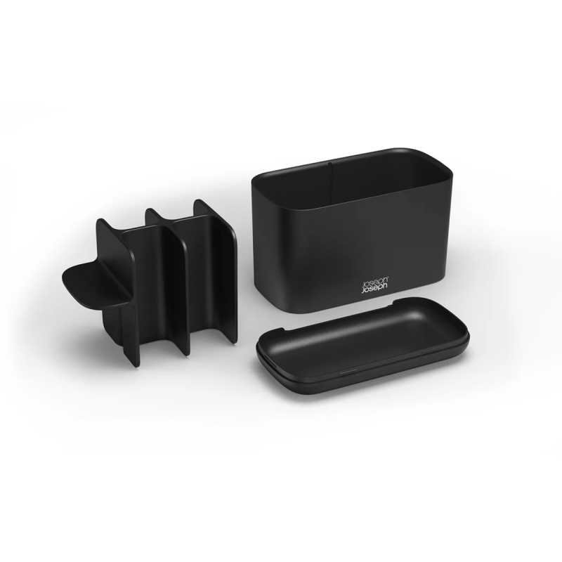 Joseph Joseph EasyStore Büyük Diş Fırçalık Siyah - 5