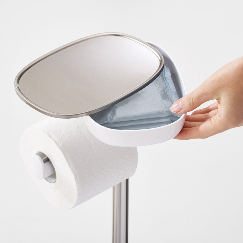 Joseph Joseph EasyStore Plus Tuvalet Kağıtlık ve Fırça Set - 3