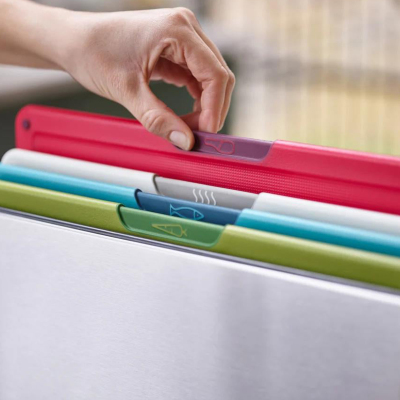 Joseph Joseph Folio Icon Steel 4 Parça Kesme Tahtası Seti - 2