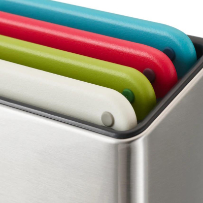 Joseph Joseph Folio Icon Steel 4 Parça Kesme Tahtası Seti - 5