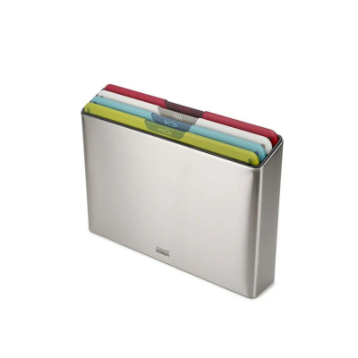 Joseph Joseph Folio Icon Steel 4 Parça Kesme Tahtası Seti - 6