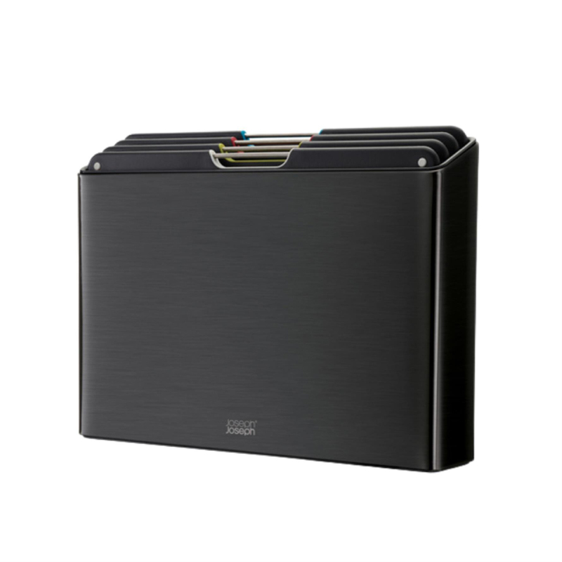 Joseph Joseph Folio Standlı Kesme Tahtası 4'lü Çelik - 1