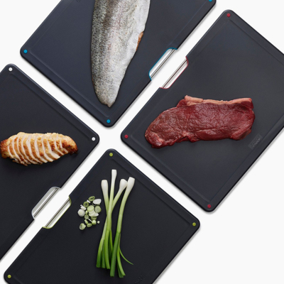 Joseph Joseph Folio Standlı Kesme Tahtası 4'lü Çelik - 2