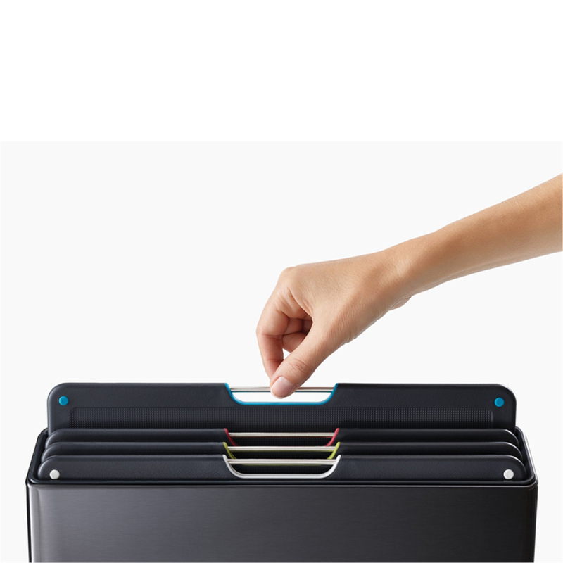 Joseph Joseph Folio Standlı Kesme Tahtası 4'lü Çelik - 3